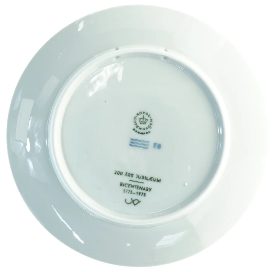 Royal Copenhagen Jubilæumsplatte fra Royal Copenhagen (str. Diameter 18 cm)