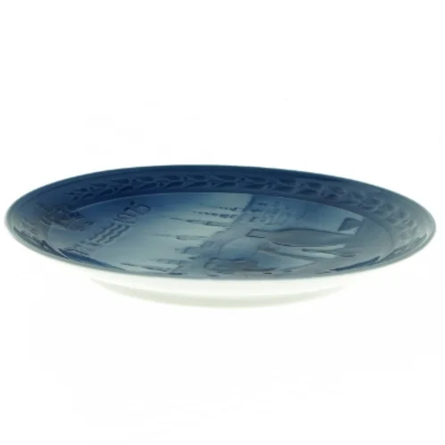 Royal Copenhagen Jubilæumsplatte fra Royal Copenhagen (str. Diameter 18 cm)