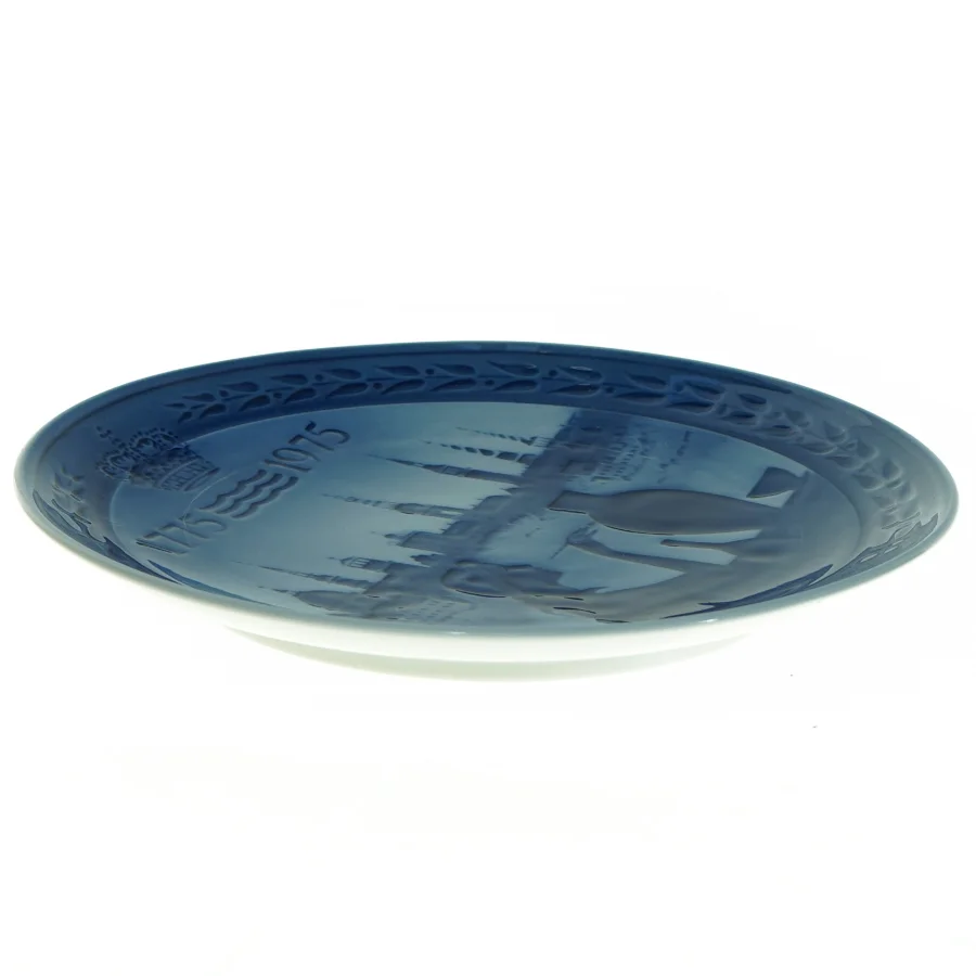Royal Copenhagen Jubilæumsplatte fra Royal Copenhagen (str. Diameter 18 cm)