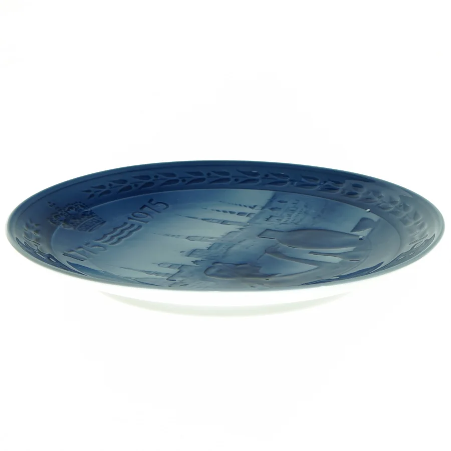 Royal Copenhagen Jubilæumsplatte fra Royal Copenhagen (str. Diameter 18 cm)