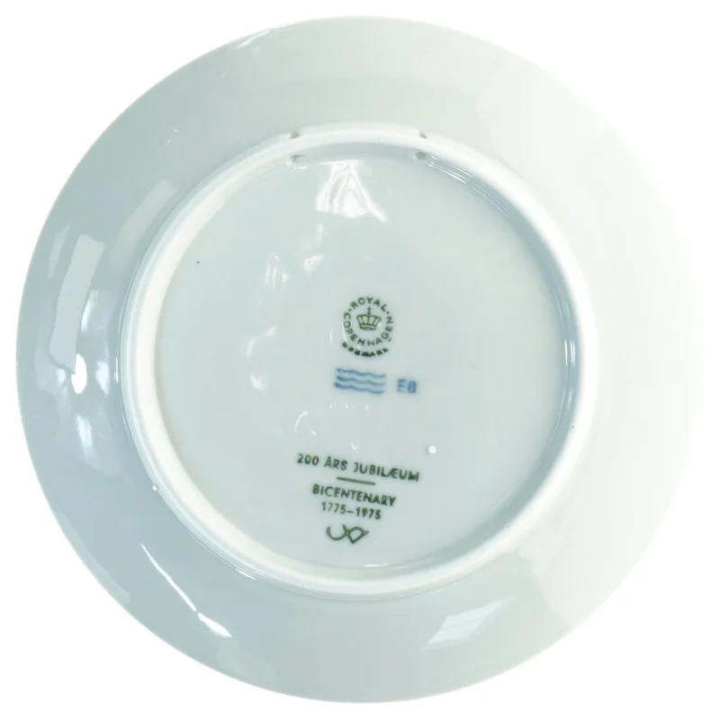 Royal Copenhagen Jubilæumsplatte fra Royal Copenhagen (str. Diameter 18 cm)