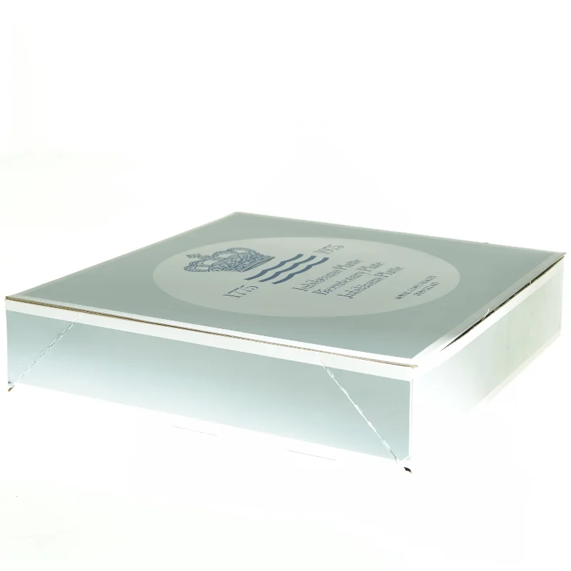 Royal Copenhagen Jubilæumsplatte fra Royal Copenhagen (str. Diameter 18 cm)