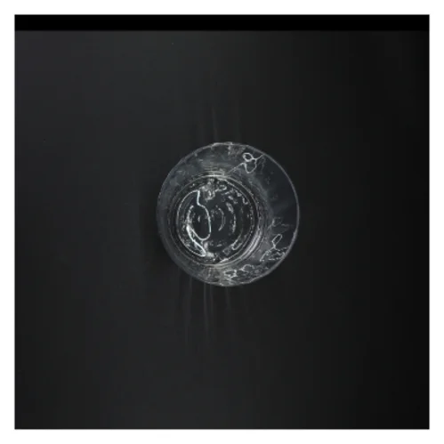 Glasvase (str. 14 x 12 cm)