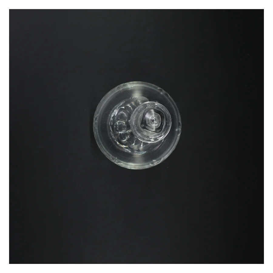 Glas karaffel med prop (str. 29 x 14 cm)