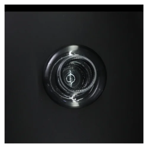 Glasvase (str. 19 x 17 cm)