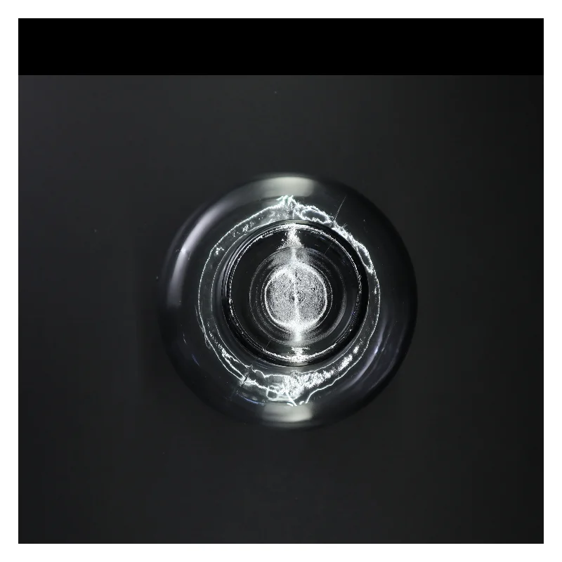 Glasvase (str. 20 x 18 cm)