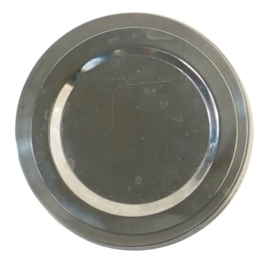 Glas bakker i Rustfri stål (str. Ø 10 og 8,5 cm, 9 styk cm)