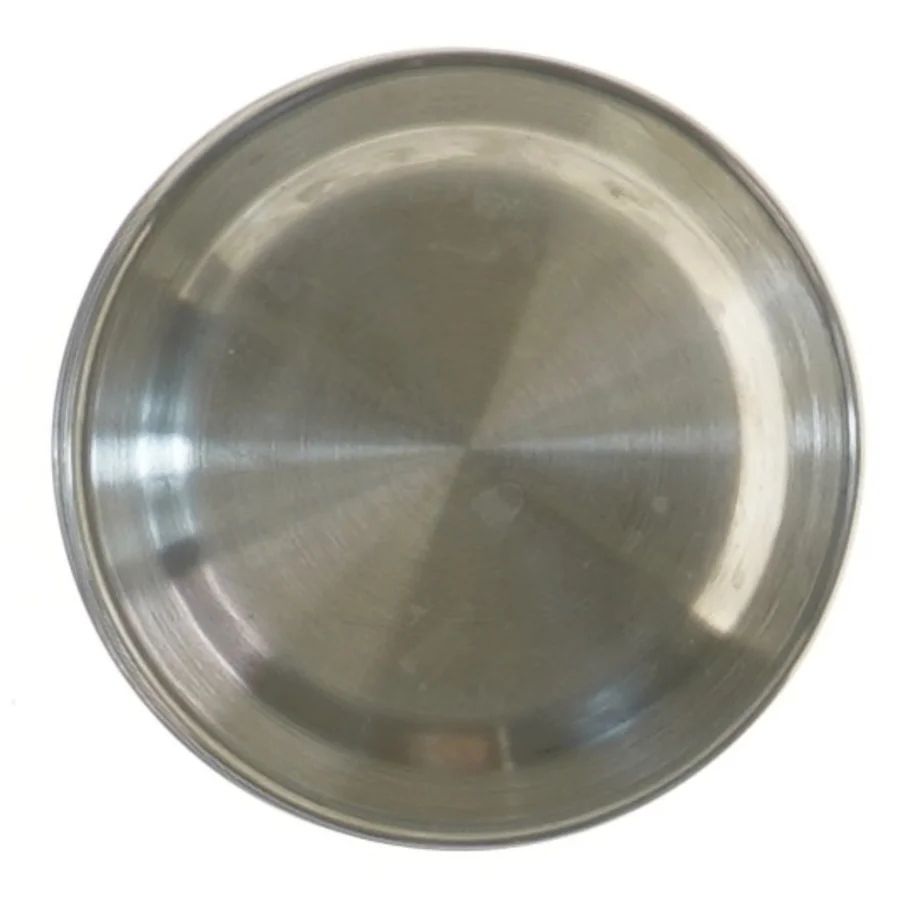 Glas bakker i Rustfri stål (str. Ø 10 og 8,5 cm, 9 styk cm)