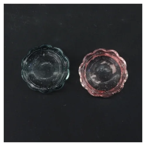 Små glasskåle 2 stk (str. 2 stk Ø 5 cm)