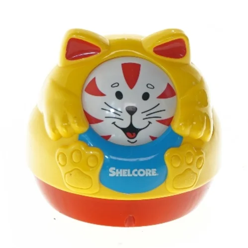 Børnelegetøj, kat fra Shelcore (str. 14x12 cm)