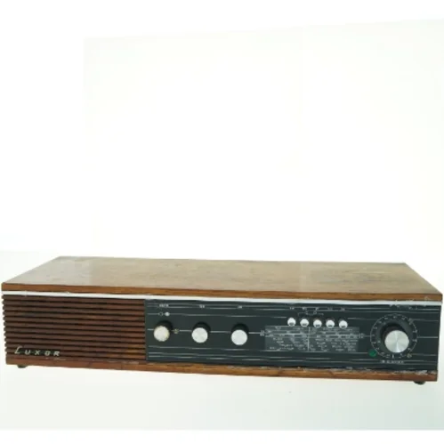Vintage Luxor radio fra Luxor (str. 54x18x10,5 cm)