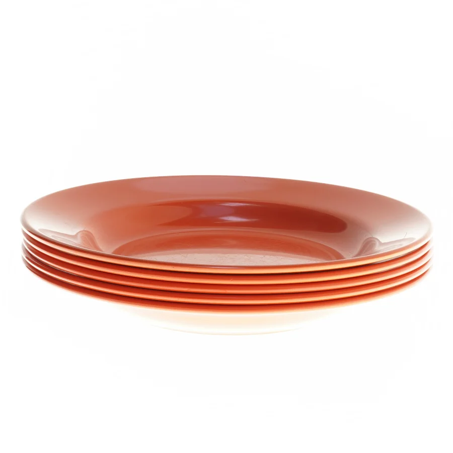 4 dybe tallerkener  fra Rosti (str. 4 stk Ø 21,5 cm)