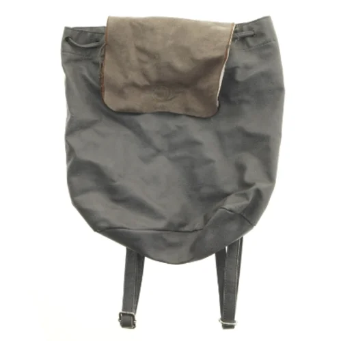 Grå skuldertaske i læder