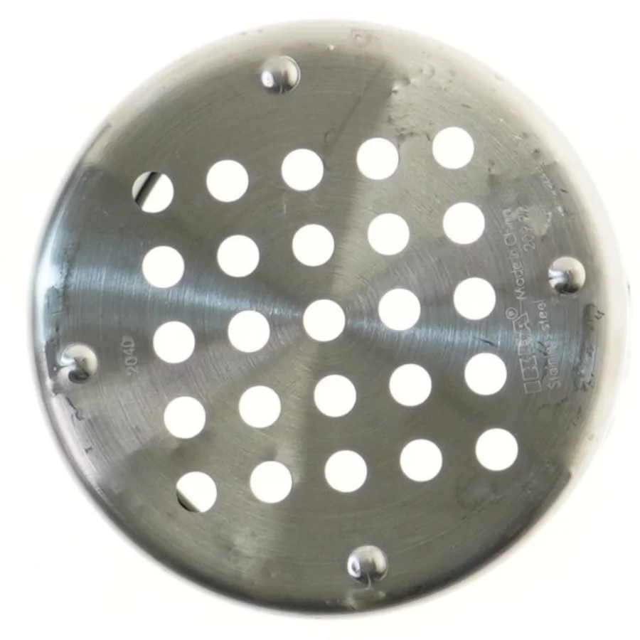 Rustfrit stål bestikholder fra IKEA (str. Ø 12 cm længde 18 cm)