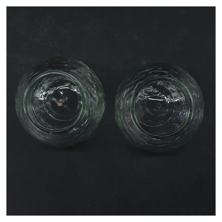 Glasvaser, sæt af 2 (str. 2 stk 11 cm)