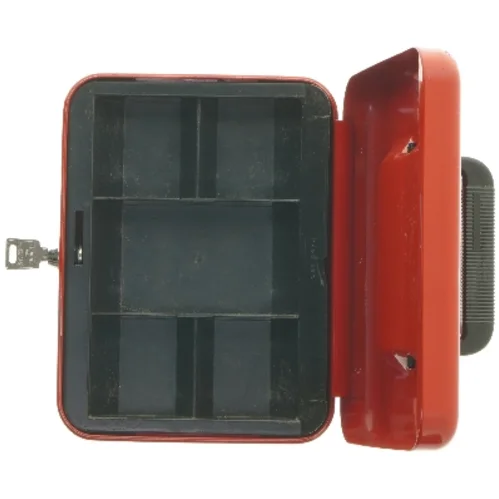 Pengekasse med nøgle fra Ronis (str. 8x20x15 cm)