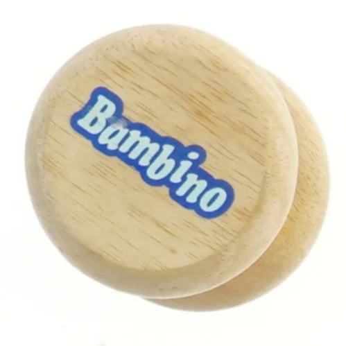 Træ rangle med klokke fra Bambino (str. 9x7 cm)