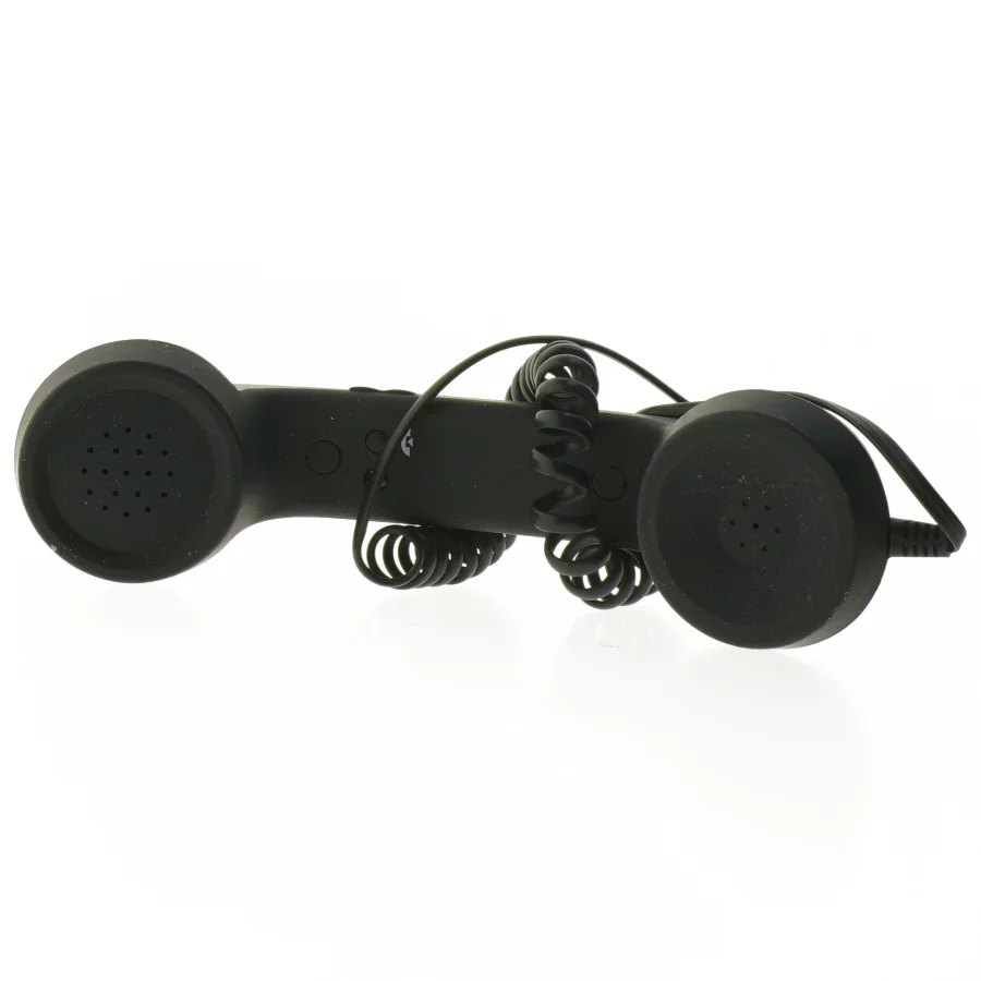 Retro telefonhåndsæt med ledning (str. 21 cm)