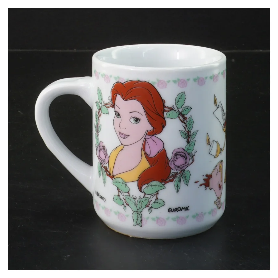Disney Krus - Skønheden og Udyret fra Disney (str. Ø 8 cm længde 10 cm)