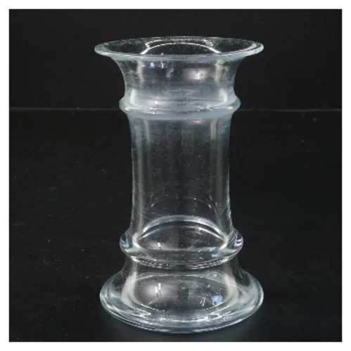 Glasvase (str. Ø 9 cm længde 14 cm)