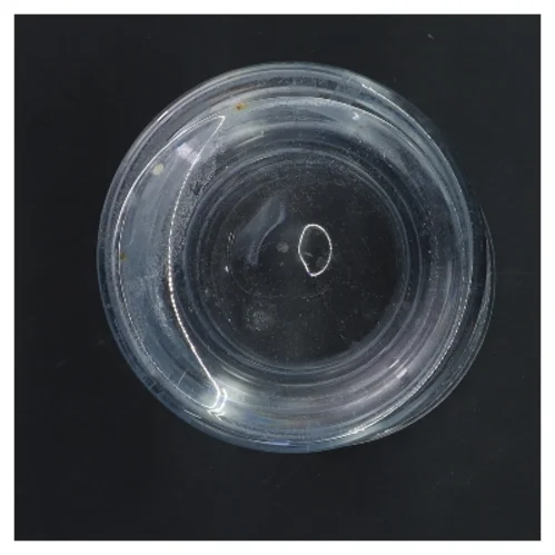 Glasvase (str. Ø 9 cm længde 14 cm)