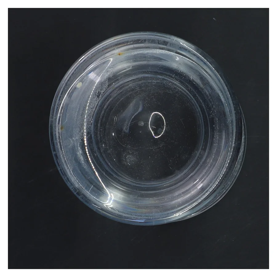 Glasvase (str. Ø 9 cm længde 14 cm)