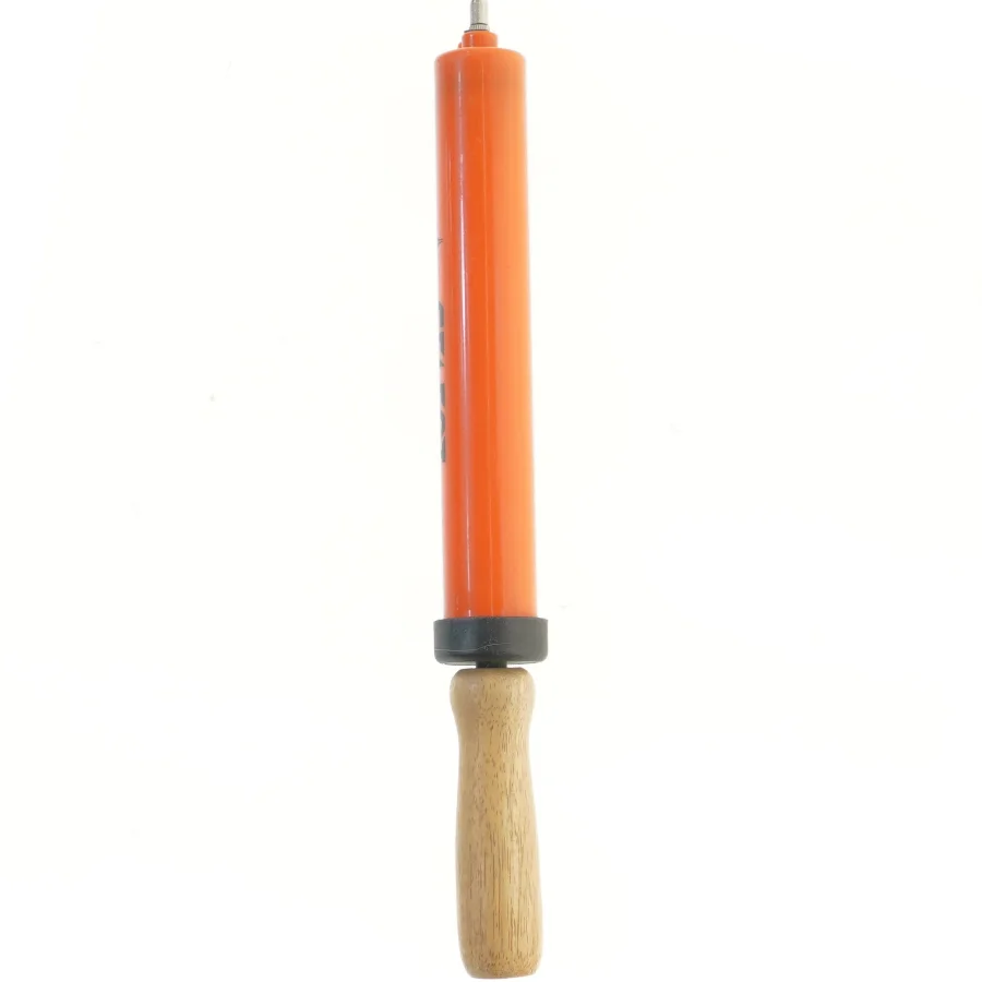 Boldpumpe med træhåndtag fra Select (str. 39 cm)