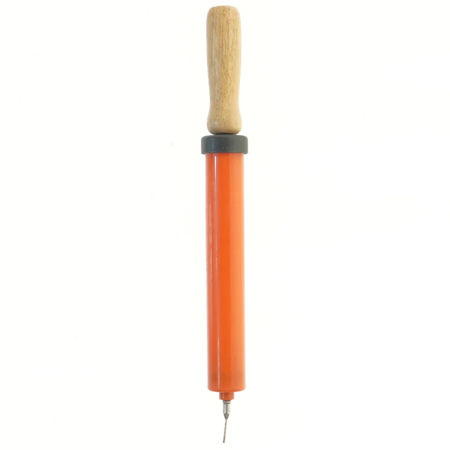 Boldpumpe med træhåndtag fra Select (str. 39 cm)