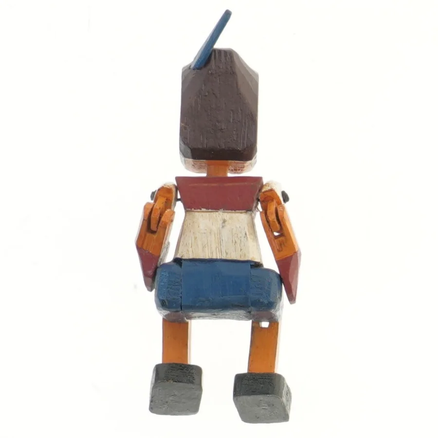 Træ model af Pinocchio (str. 18x7 cm)
