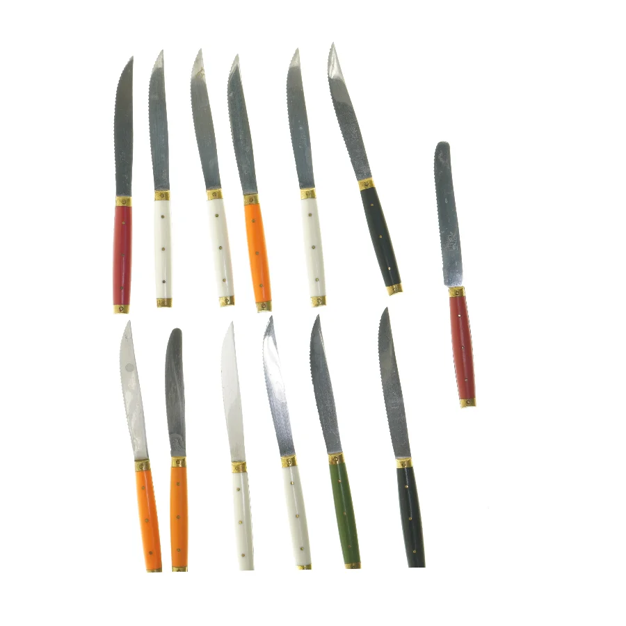 Franske retro knive af mærket Melron (str. 13 stk 22,5 cm)