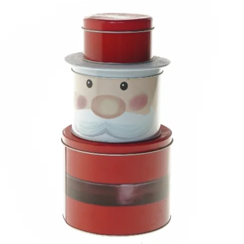 Julekagedåse i metal fra Det Gamle Apotek (str. 25,5 cm)