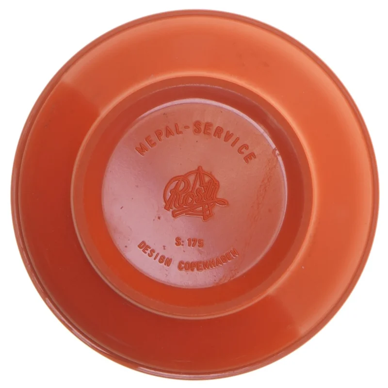 Sæt af 3 orange skåle fra Rosti (str. 3 stk Ø 11 cm)