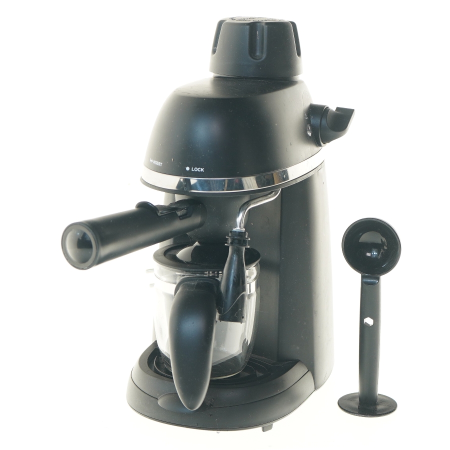 Espressomaskine med kværn fra Epio (str. 30x22x15 cm)