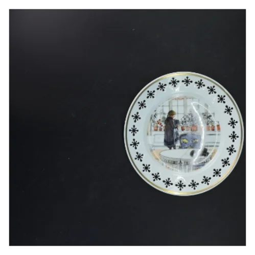 Limited Edition Carl Larsson Dekorationstallerken fra B&G (str. Ø 22 cm)