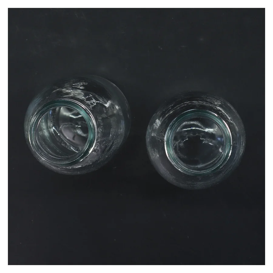 Glasflasker 0,5 liter (str. 2 stk Ø 4,5 cm længde 20 cm)
