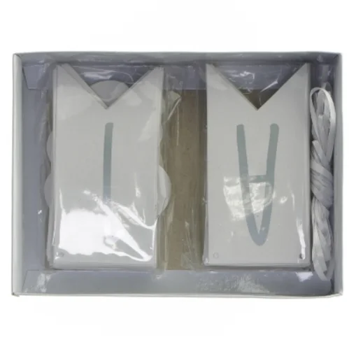 Gør-det-selv baby banner kit (str. 6 m)