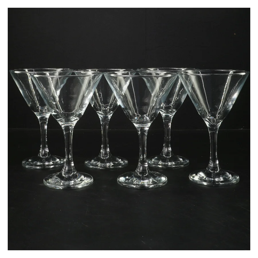 Martiniglas sæt (str. 6 styk, 16 cm)