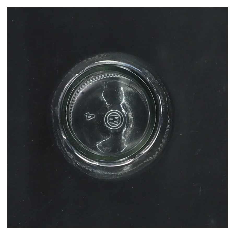 Glasflaske 0,2 liter (str. Ø 4,5 cm længde 12,5 cm)