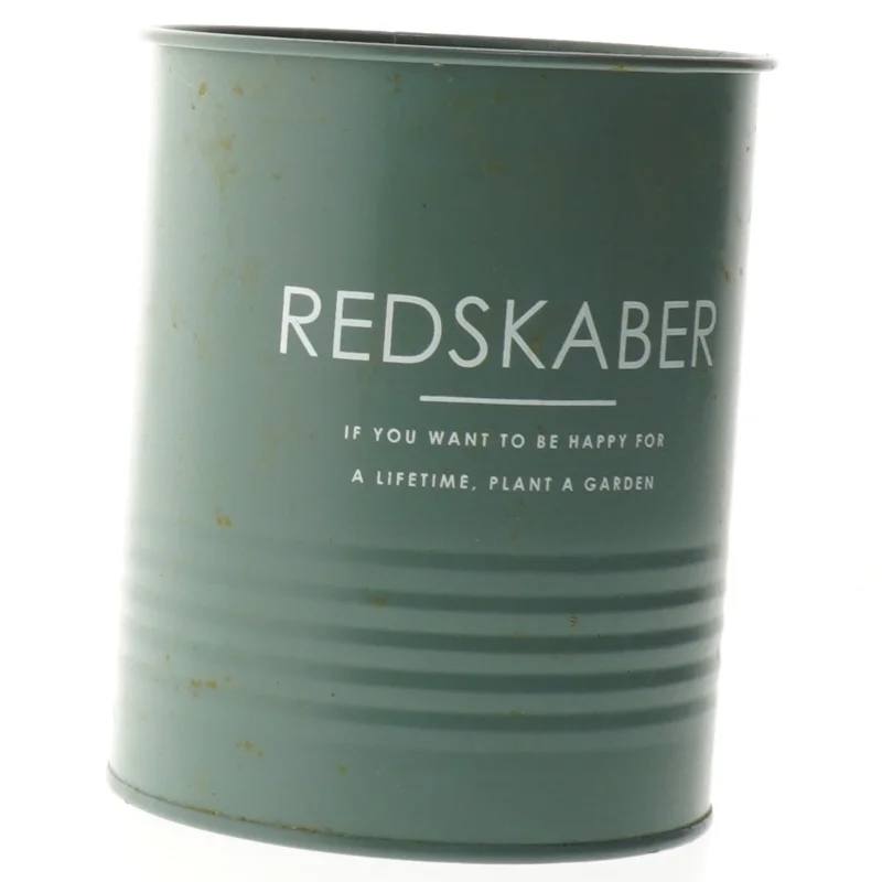 Metaldåse til redskaber (str. 15 x 13 cm)