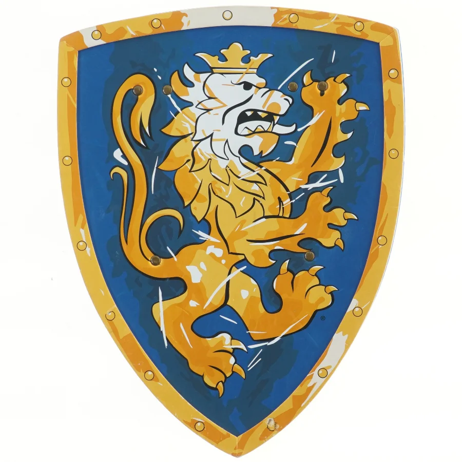 Børneskjold med løvemotiv fra Liontouch (str. 34x45 cm)