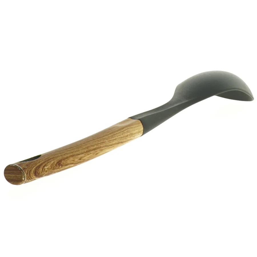 Køkkenredskaber i silikone og bambus