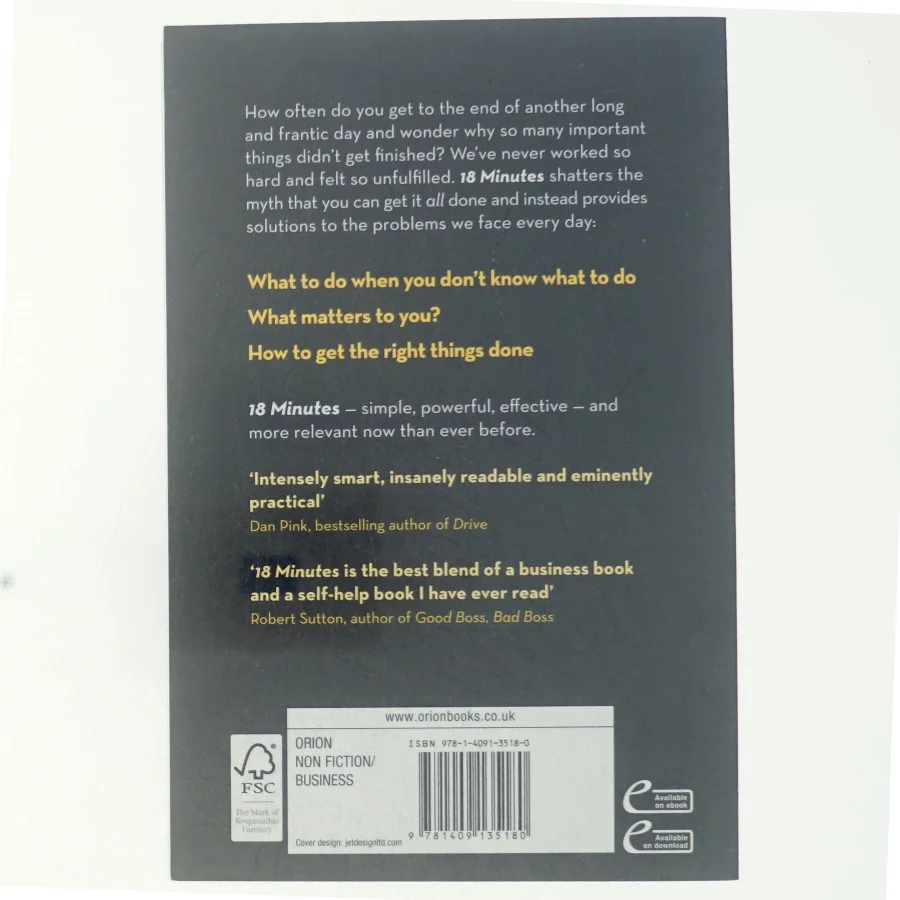 18 Minutes af Peter Bregman (Bog)