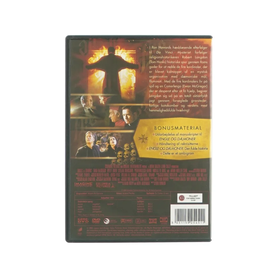 Engle og dæmoner (DVD)