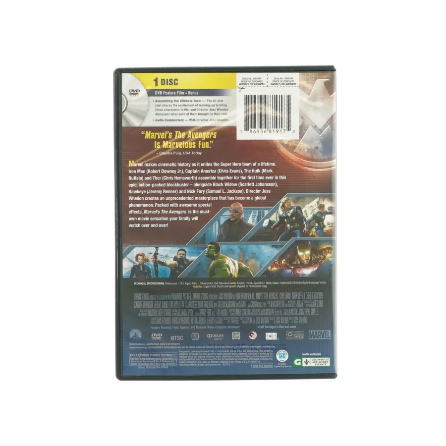 The avengers (DVD)