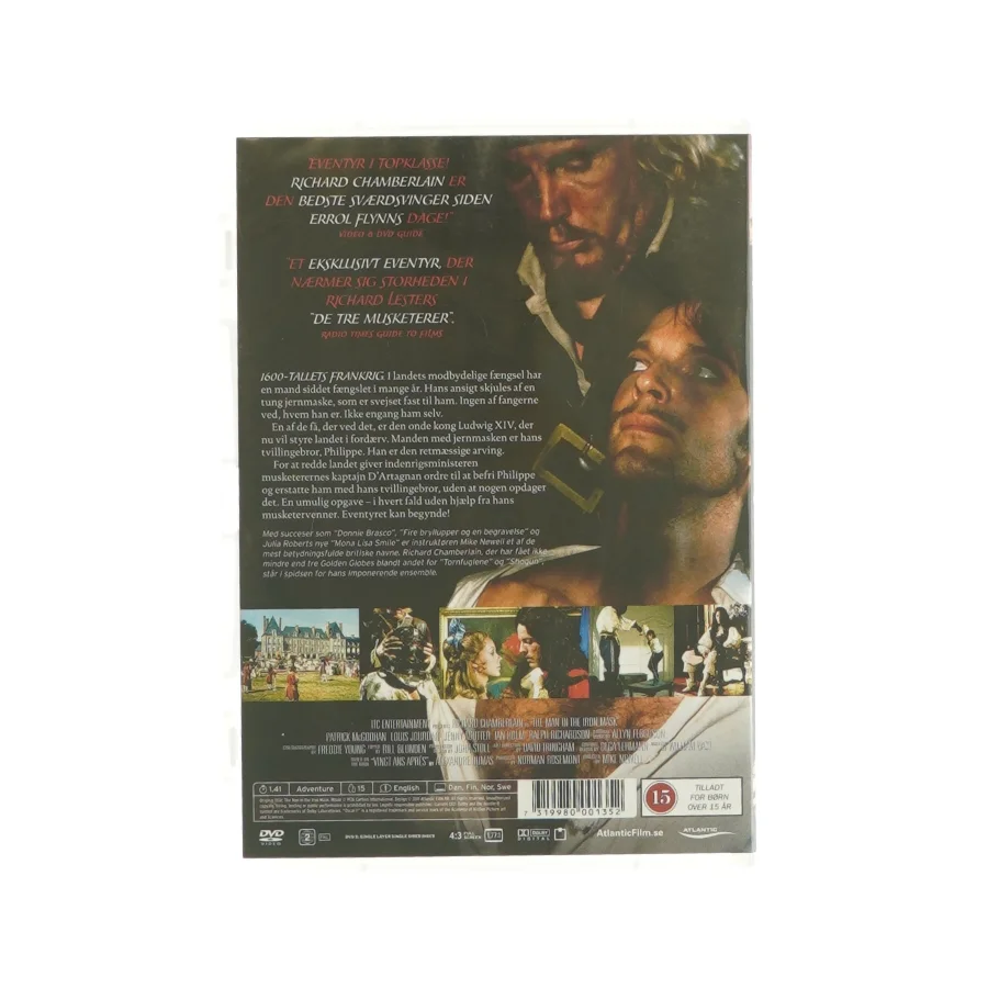 Manden med jernmasken (DVD)