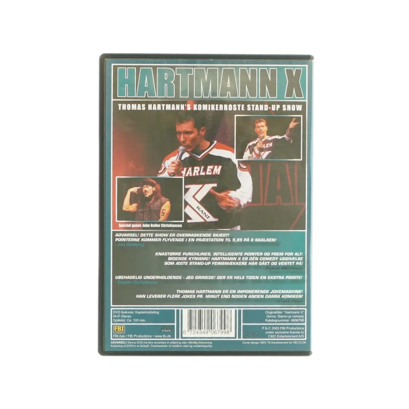 Hartmann  X (dvd)