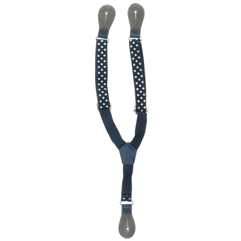 Blå sele med stjerner (str. 43 cm)