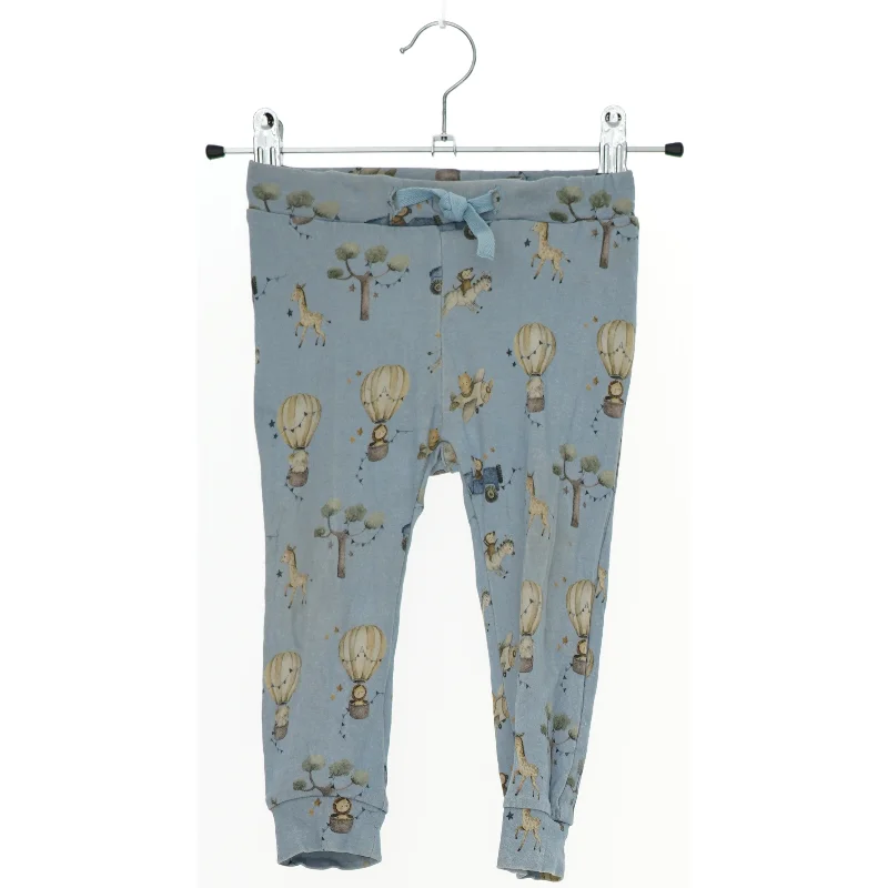 Blå leggings med print fra Name It (str. 80)