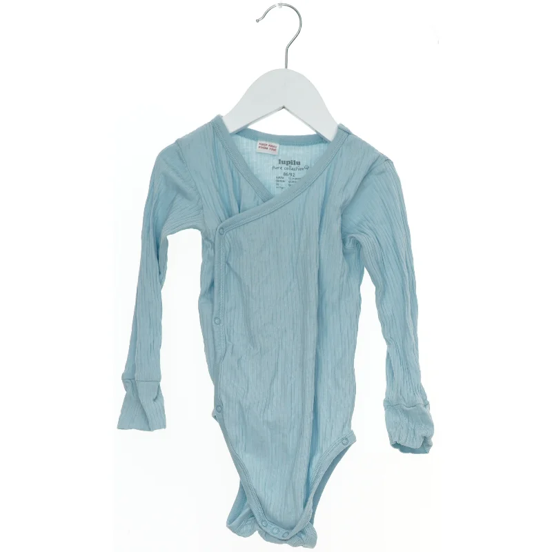 Lyseblå bodystocking med lange ærmer fra Lupilu (str. 92)