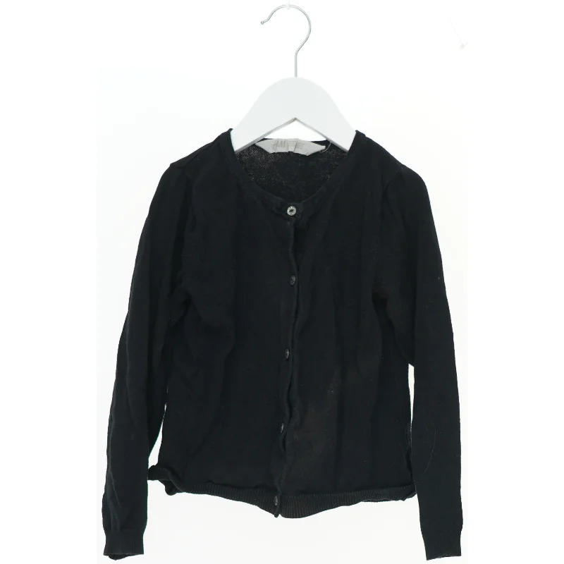 Sort cardigan til børn fra H&M (str. 116)